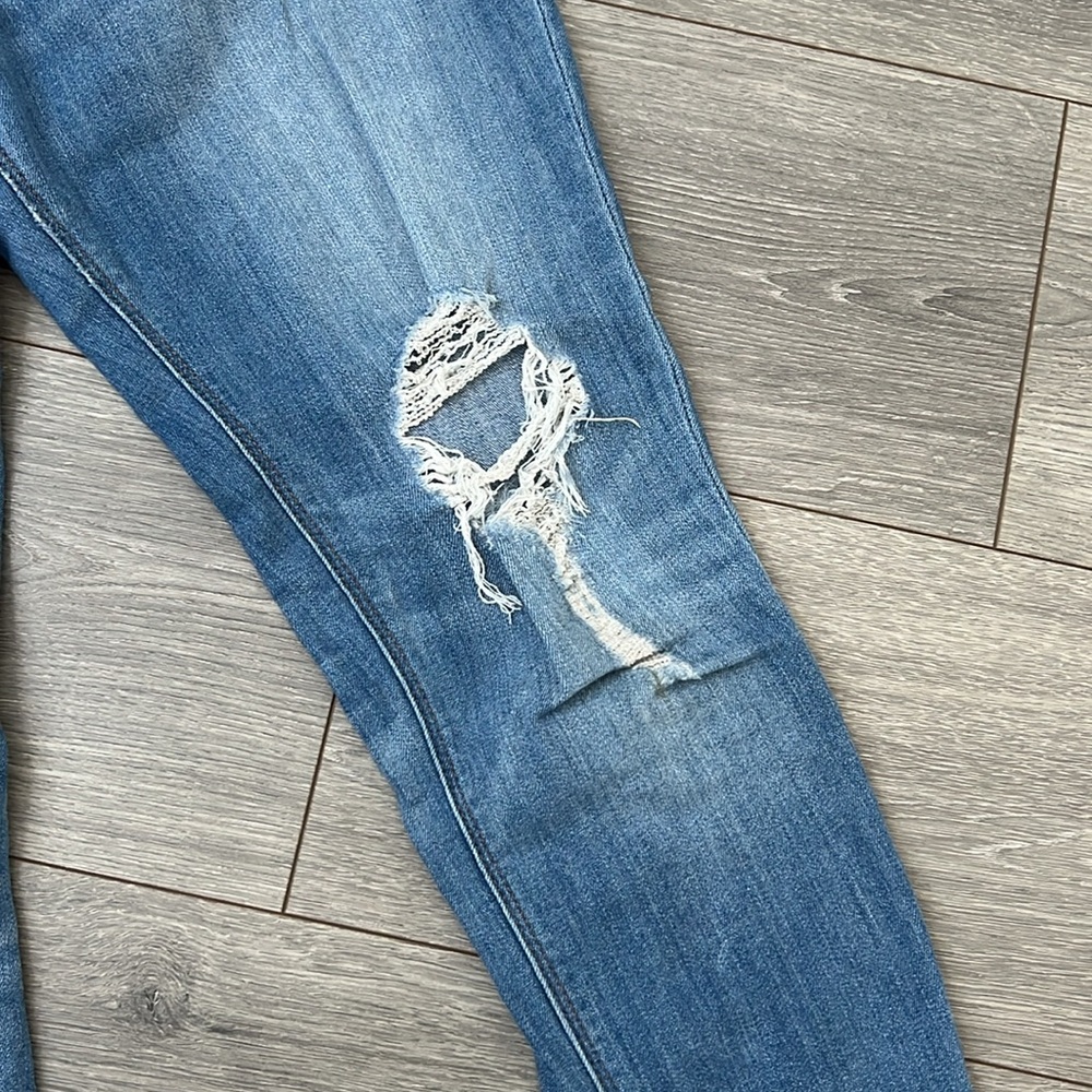 Express Mid Rise Stretch Legging Jean - Picture 4 of 8